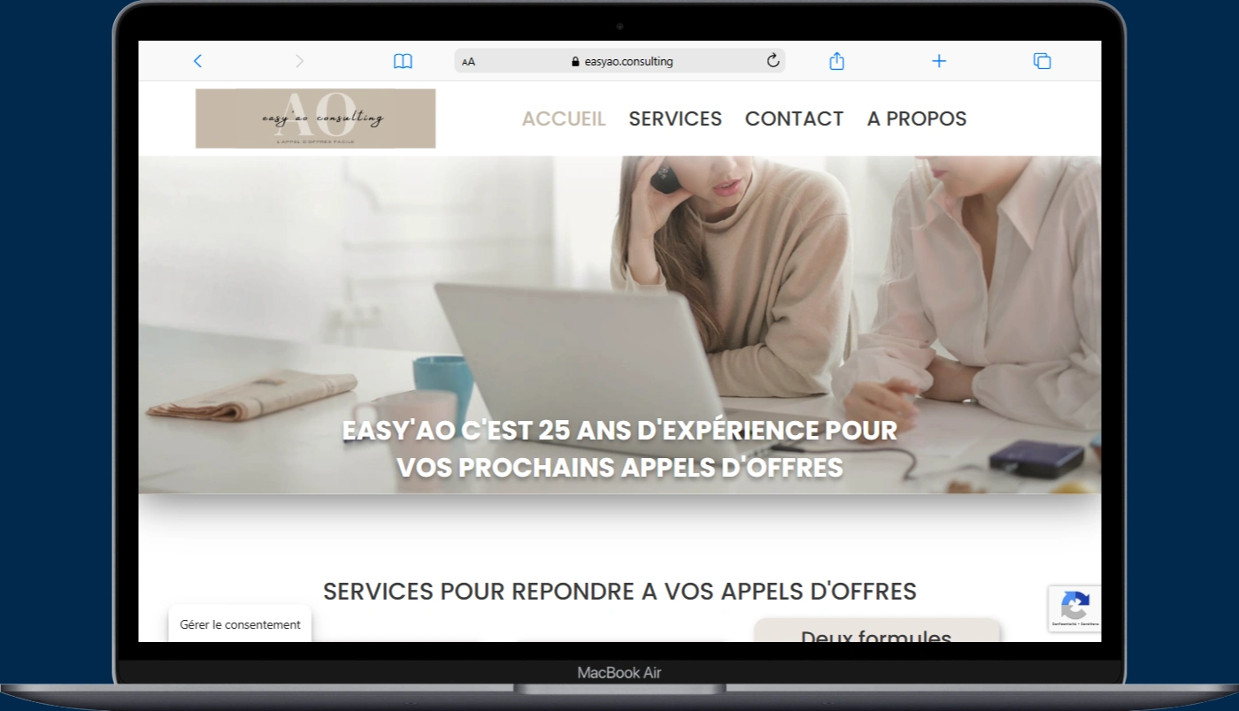 Freelance Webmastering - Site Vitrine